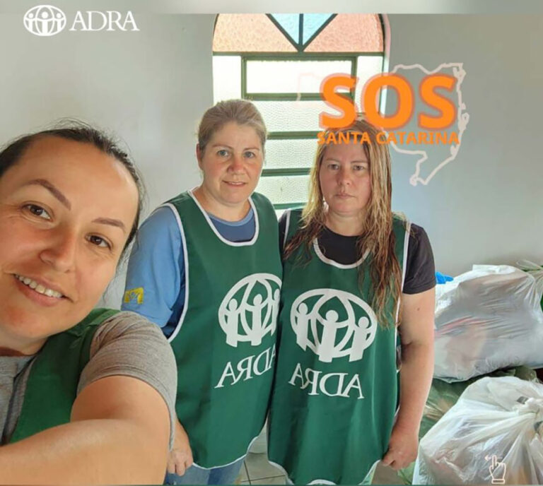 ADRA e Ação Solidária Adventista entram em ação em desastres em Santa