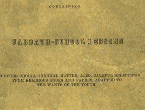 Primera lección en la historia de la Escuela Sabática (en inglés) - 160 años