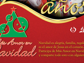 Afiche: Más Amor en Navidad 20 anos
