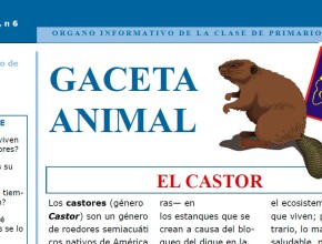 Gaceta Animal - El Castor 1º Trimestre 2015