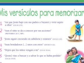 Infantes - Textos de versículos de memoria 1Trim/2015