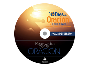 Etiqueta, label DVD: 10 Días de oración y 10 horas de ayuno 2015