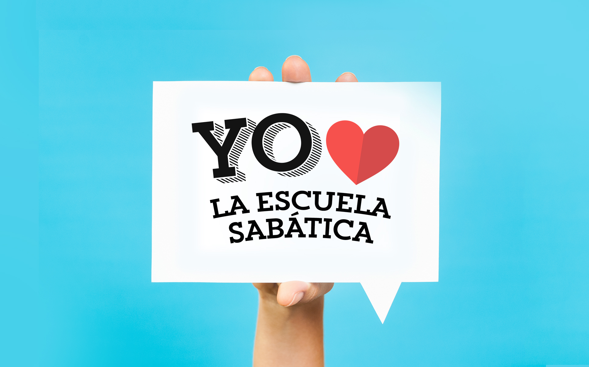 Logo Yo amo la escuela Sábatica Materiales y Recursos