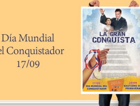 Afiche (psd): Día Mundial del Conquistadores 2016
