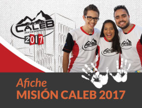 Afiche: Misión Caleb 2017