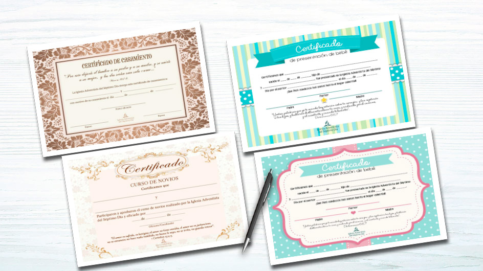 Certificados Novios Casamiento Y Nacimiento Materiales Y