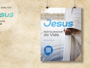 Arte Aberta e Logo - Estudo Bíblico: Jesus Restaurador da Vida