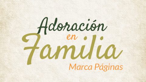 Marca Página: Adoración en Familia 2013