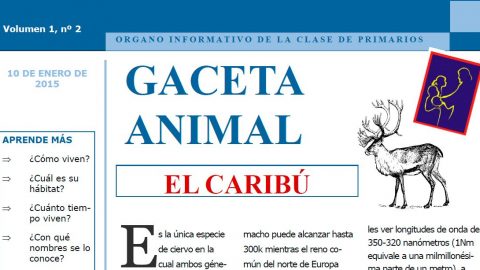 Gaceta Animal - El Caribú 1º Trimestre 2015