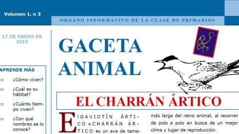 Gaceta Animal - El Charrán Ártico 1º Trimestre 2015