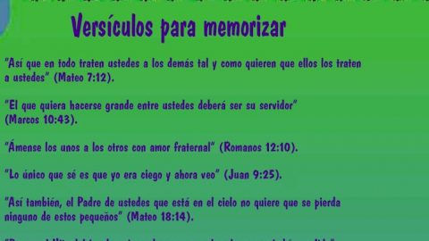 Primarios - Textos versículos de memoria 1Trim/2015