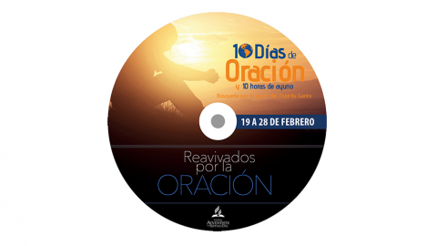 Etiqueta, label DVD: 10 Días de oración y 10 horas de ayuno 2015
