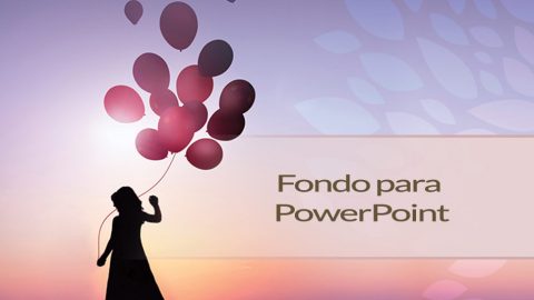 Fondo para PowerPoint: Aniversario ministerio de la Mujer