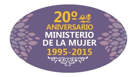Botón: Aniversario ministerio de la Mujer