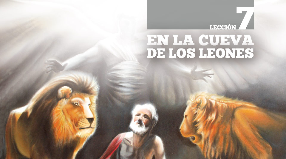 7 En la cueva de los leones - Biblia Facil - Daniel - Materiales y Recursos  Adventistas