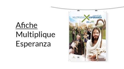 Afiche (PSD): Multiplique Esperanza 2016