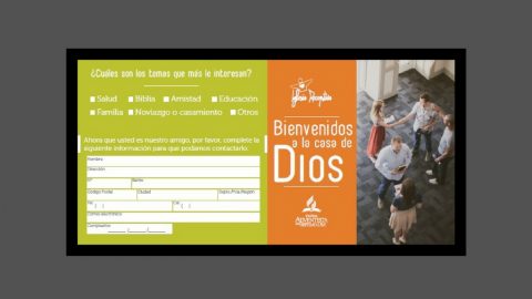 Folleto - Iglesia Receptiva - 2017