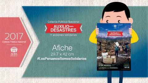 Afiche  - Colecta Pública Nacional (ADRA)