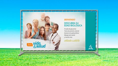 Banner Horizontal: Feria Vida y Salud 2018