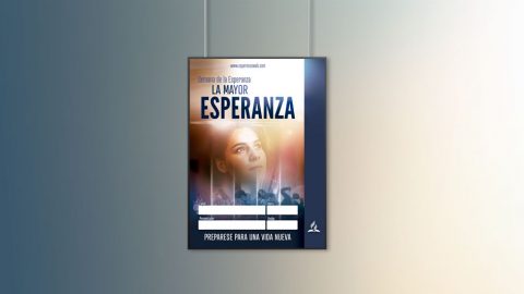 Afiche + PSD: Semana de la Esperanza