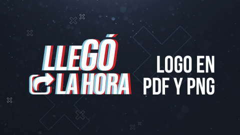 Logo en PDF y PNG - Tema JA 2021 - Llegó la Hora