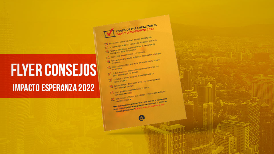 Flyer Consejos - Impacto Esperanza 2022