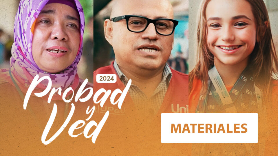 Probad y Ved 2024 - Materiales