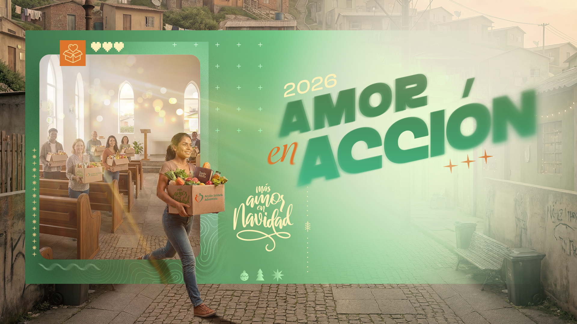 Más amor en navidad 2026