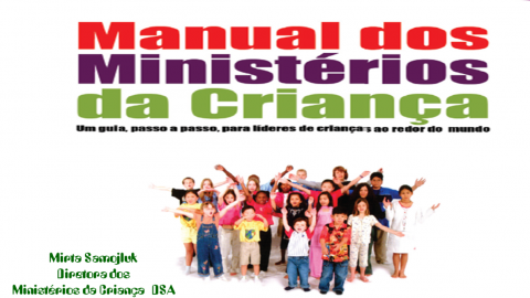 Manual: Líderes do Ministério da Criança