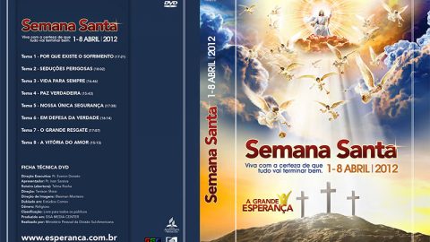Capa do DVD: Semana Santa 2012