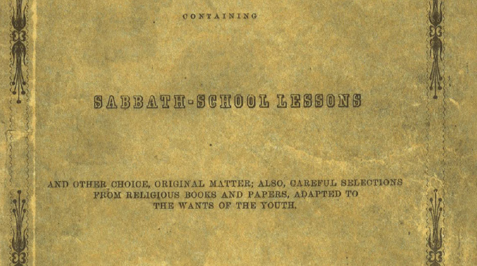 Primeira Lição (Inglês) Escola Sabatina - 160 anos