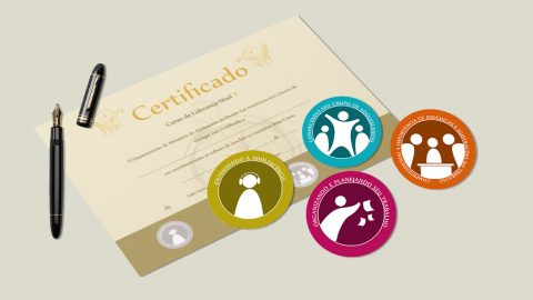 Nível 1: Selos e Certificado - Curso de liderança Adolescentes