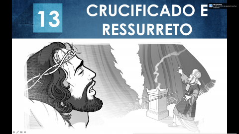 PPT – Crucificado e ressurreto – Lição 13 – 2º Trim/2016