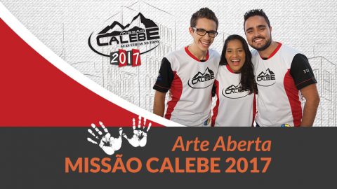 Cartaz (arte aberta) - Missão Calebe | 2017