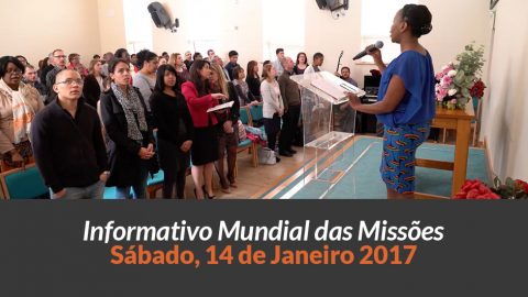 Sábado 14/jan - Informativo das Missões (1ºTrim/2017)