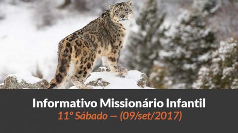 (Sáb 09/set/2017) – Informativo Missionário Infantil