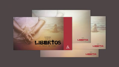 Telas p/ slides: Libertos - Semana Santa 2018