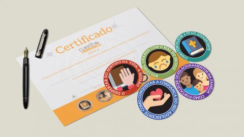 Nível 4: Selos e certificados - Curso de Liderança Adolescentes