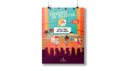 Cartaz: Concurso de Talentos | 25 Anos Ministério da Criança