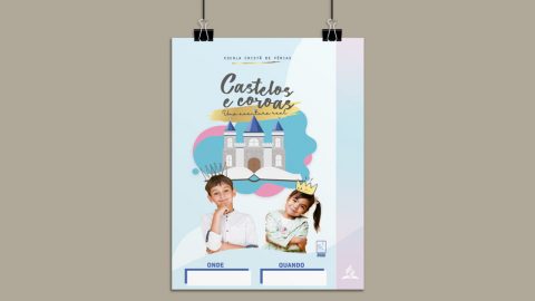 Cartaz + Arte Aberta | Escola Cristã de Férias 2021