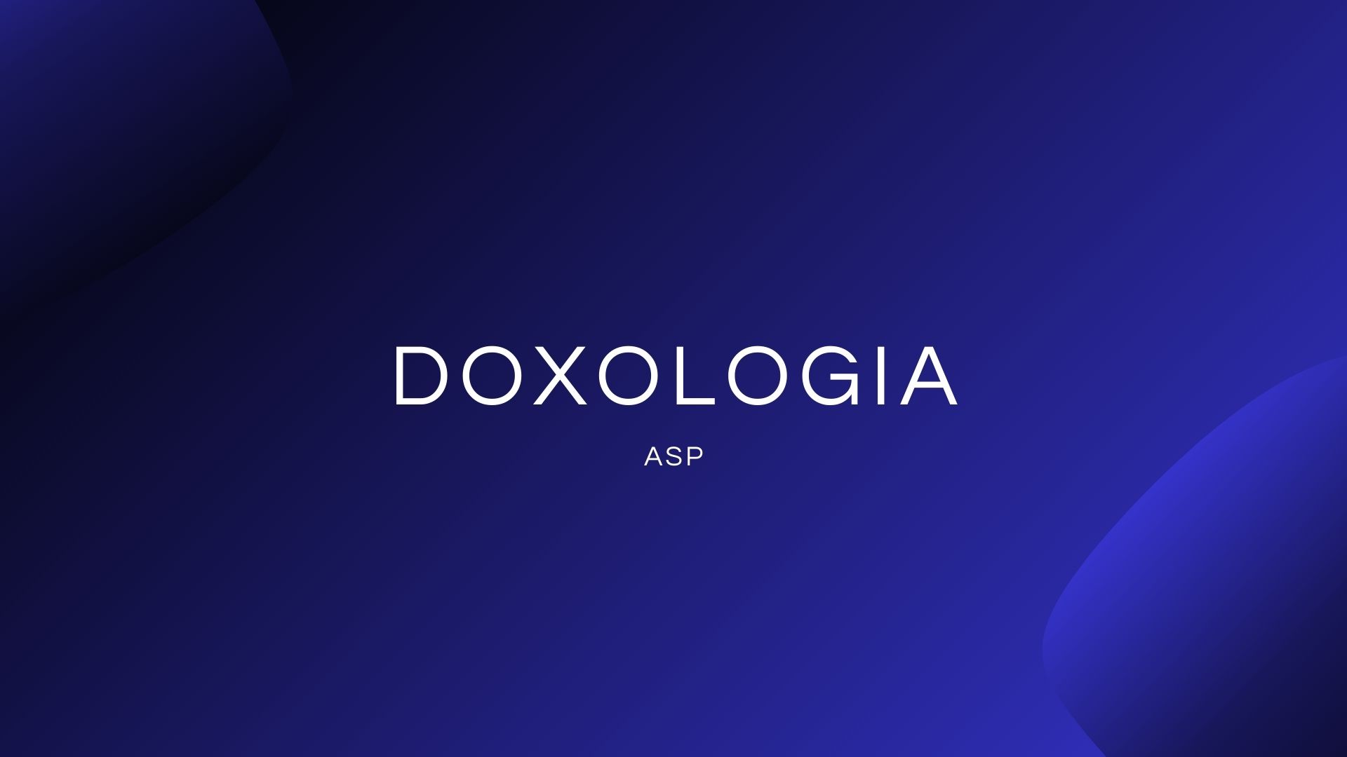 Doxologia ASP