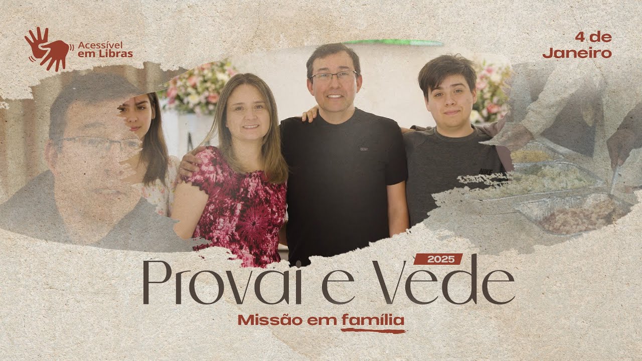 Missão em família - Libras