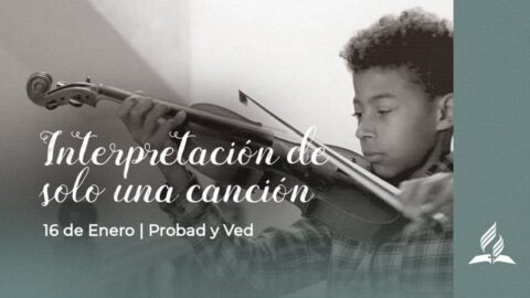 16 Enero 2021 | Interpretación de solo una canción