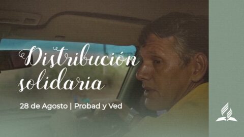 DISTRIBUCIÓN SOLIDARIA | PROBAD Y VED (28 de Agosto)