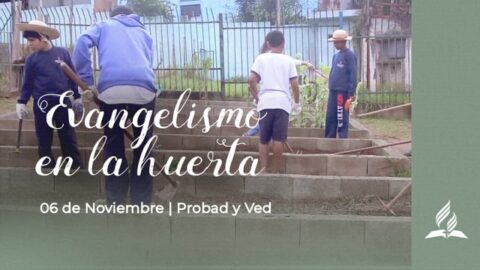 EVANGELISMO EN LA HUERTA | PROBAD Y VED (06 de Noviembre)