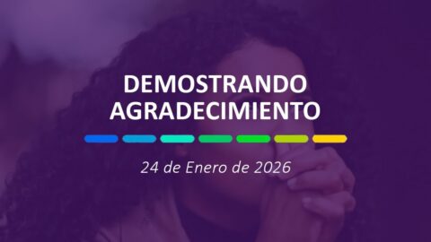 Demostrando agradecimiento | 24 de enero de 2026