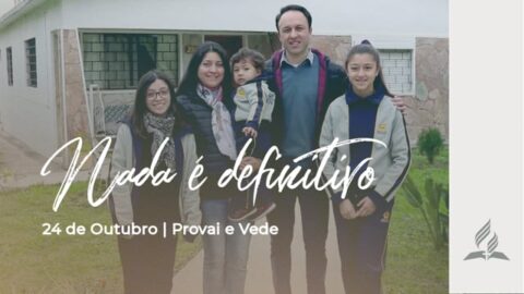 NADA É DEFINITIVO