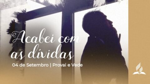 ACABEI COM AS DÍVIDAS