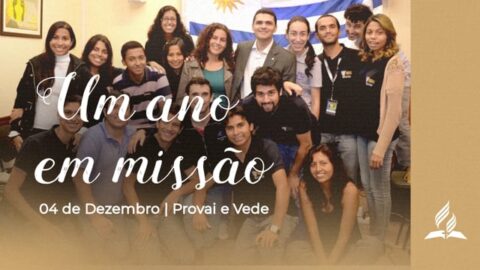 UM ANO EM MISSÃO