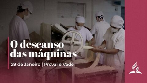 O descanso das máquinas